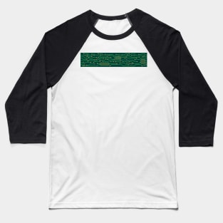 Technology Banner Circuit Board Baseball T-Shirt